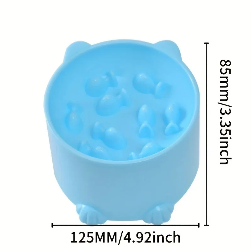 Cat Food Bowl, Rice Bowl, Slow Food, High Feet, Anti Choking Bowl, Cat Basin, Anti Choking, Anti Choking Neck, Relieve Anxiety view 5