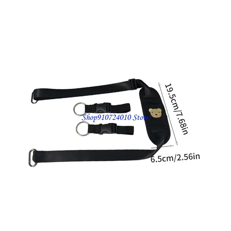 77HD Ergonomic Pushchair Hook Designed For Hands Parenting