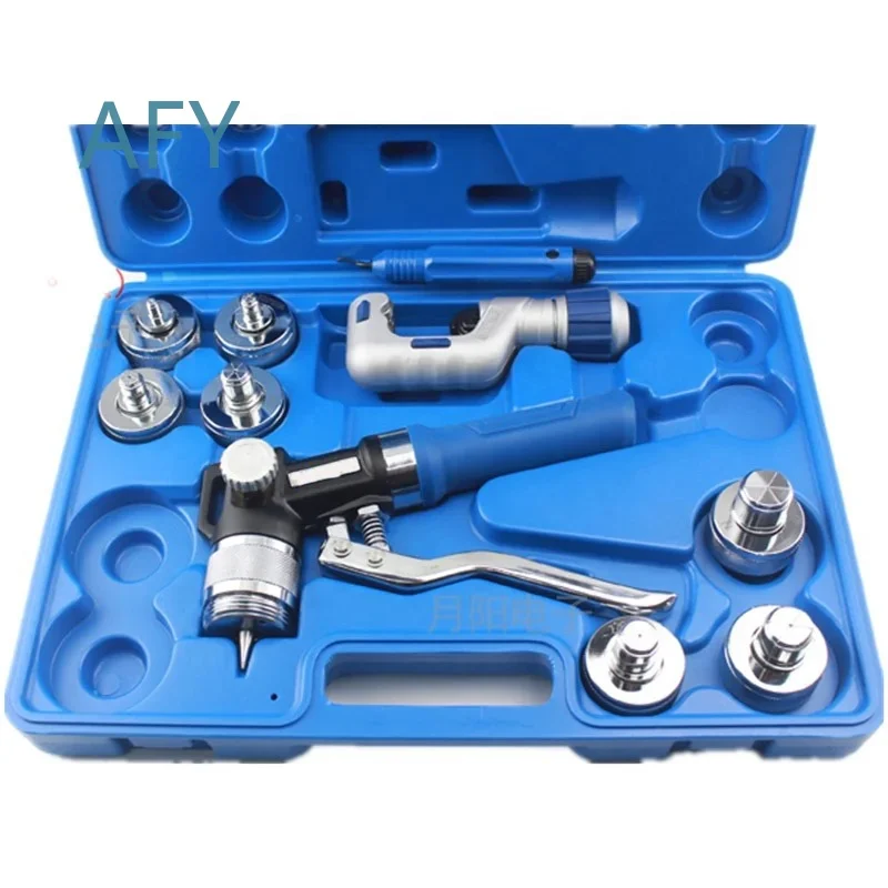 VHE-42B for 10-42MM Manual Pipe Expander Tool for HVAC Refrigeration Copper Tube Flaring Kit for Air Conditioning