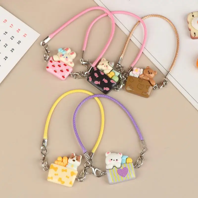 5/10 Pezzi Mini Borsa per Bambole, Accessori per Collo di Bambole, Ciondolo Decorativo per Casa delle Bambole, Giocattoli Fai-da-Te per Vestire le Bambole