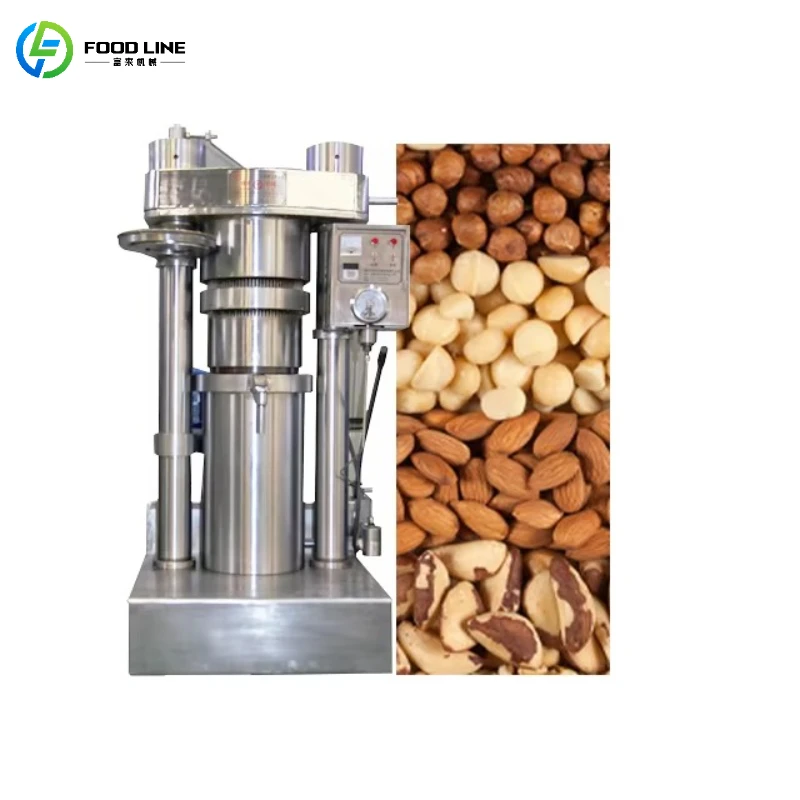 Customized Hydraulic Oil Press Machine Automatic Oil Extractor for Peanut Sesame Soybean Sunflower Seeds Home Commercial Use