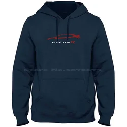 Civic Type R 100% Cotton Hoodie Civic Type R Civic S Civic E Civic R Drift Car Race Car Japan Car Racing Car