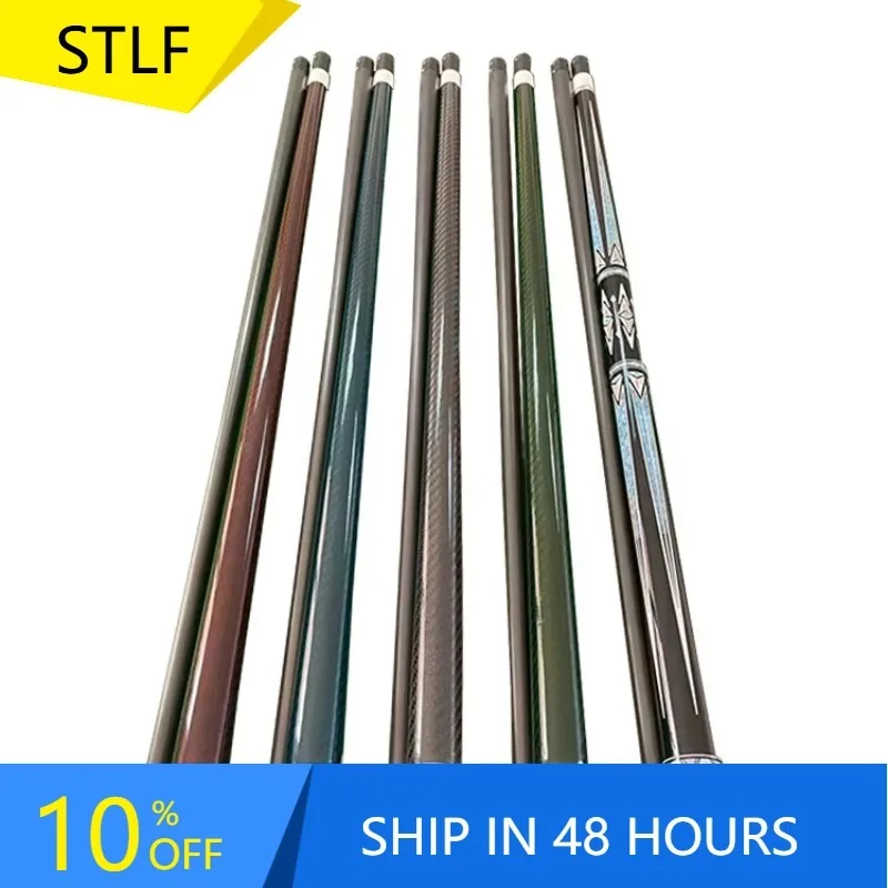 

STLFProfessional 147cm 1/2 Split Type Carbon Fiber Pool Cue Set for Competitions Billiard Type