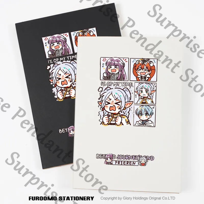 Frieren: Beyond Journey's End Anime ambitus Himmel Fern colleagues quadratic element student notebook memo pad High Quality