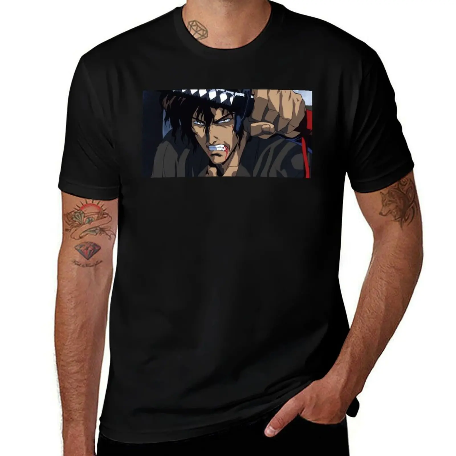 

Ninja Scroll T-Shirt t shirts for man pack cotton t shirt man designer t shirts for man graphic tees T-Shirt