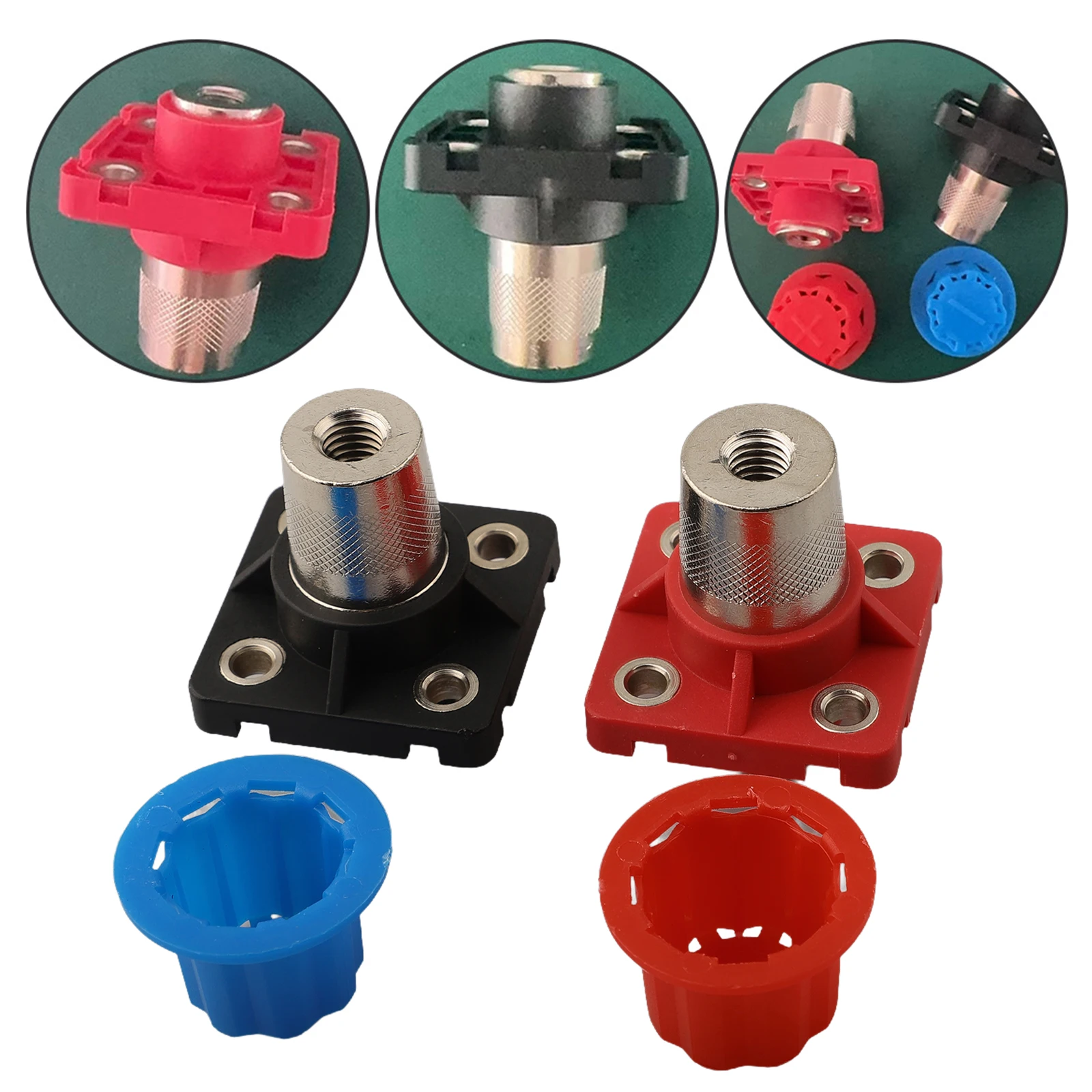 Battery Connector 250A 250A Copper Terminal DC1000V Rated Voltage Dust Cover Included M8 Screw Size For Energy Storage