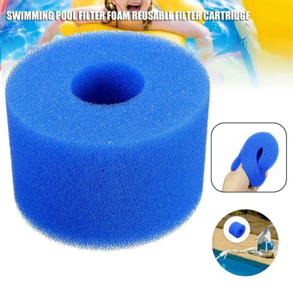 Reusable Swimming Pool Filter Sponge Washable Easy to Use Pool Filter Sponge Swimming Pool Spa Filter Sponge Filter Replacement