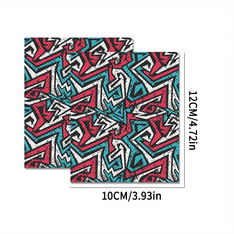 Creative Graffiti Color-Changing Handlebar Stickers Waterproof Anti-Slip Vinyl Decals for Motorcycle E-Bike Bicycle Decor