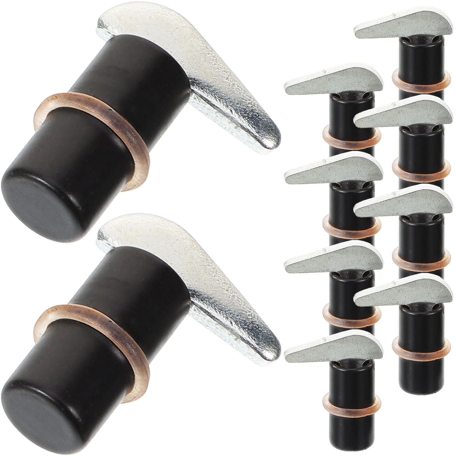 

10 Pcs Partition Stent Support Clips Holders Shelf Pegs Bookshelf for Shelves Column
