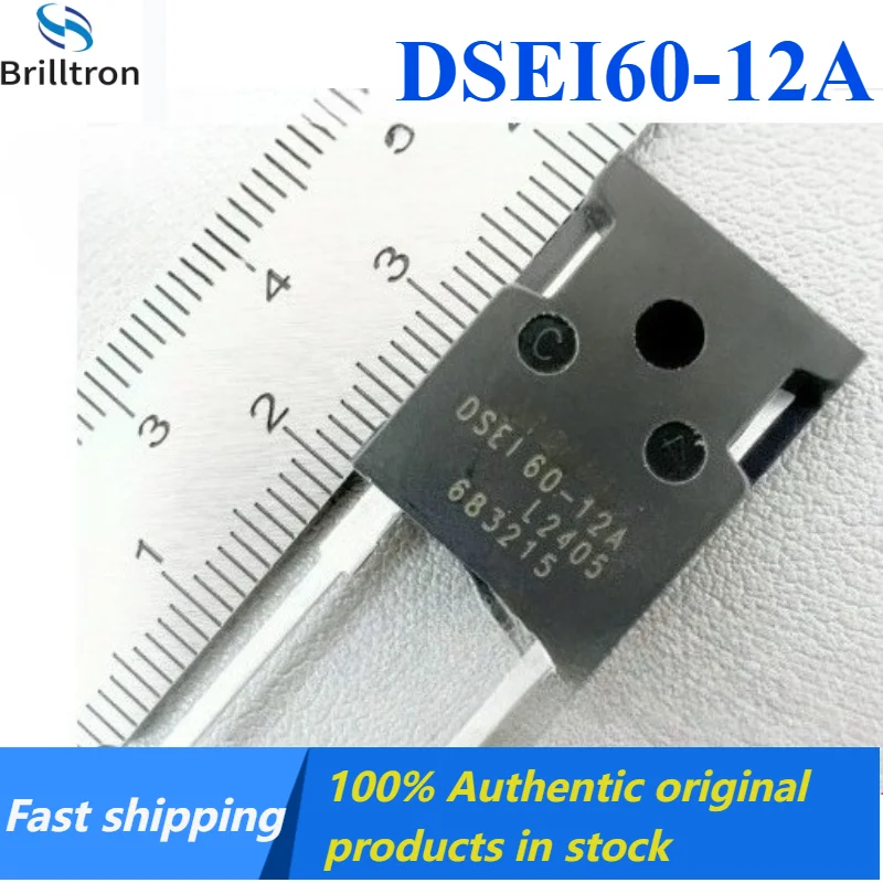 10-30PCS New DSEI60-12A TO-247-2 Fast Recovery Diode Original, Fast Shipping.