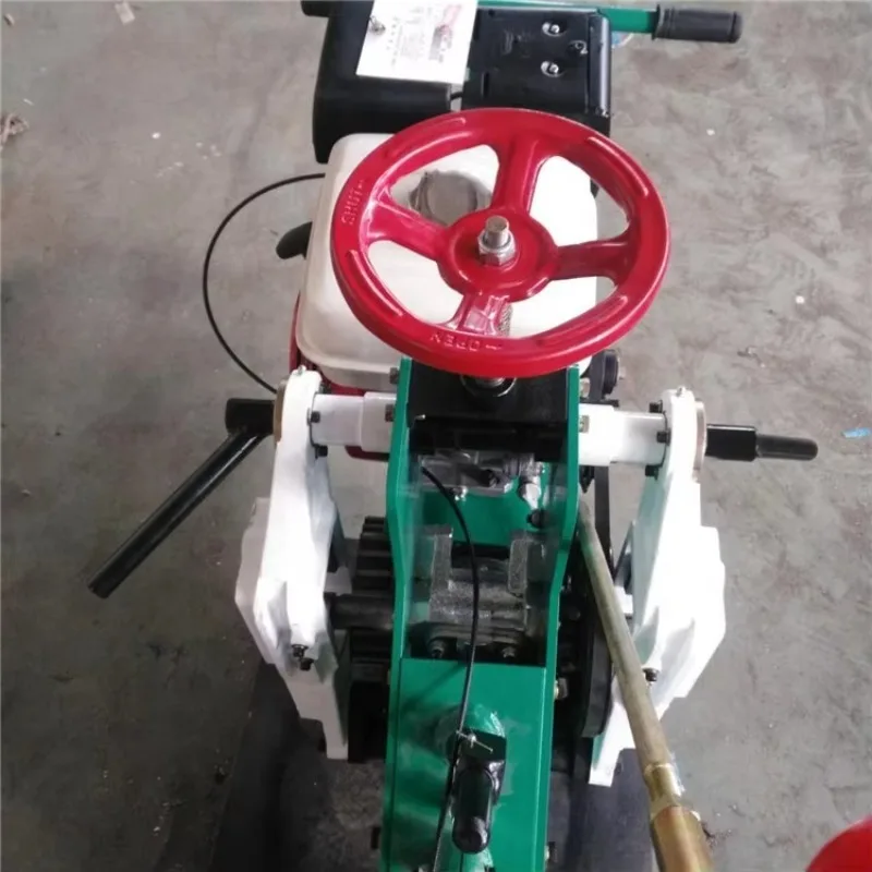 Sod Cutter Machine Turf Cutting Ga soline Powered Hand-push Grass Cutting Drafting Machine