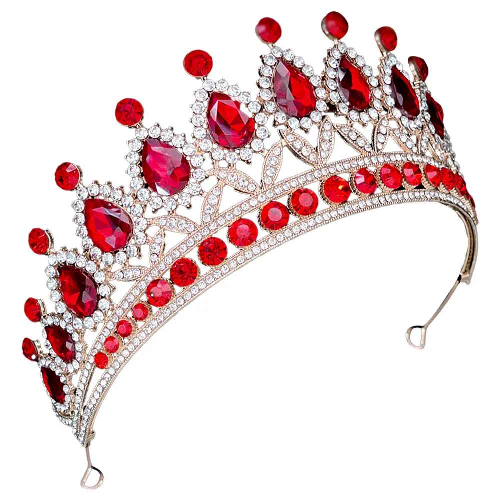 Rhinestone Crowns and Tiaras Homecoming Headgear Pink Zinc Alloy Bridal Women's