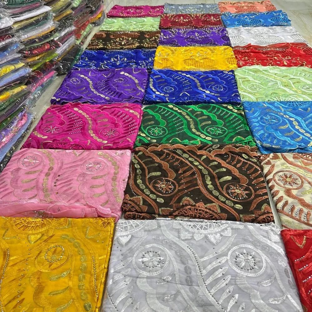 2026 Neuer Afrikanischer Islamischer Damen-Schal Modischer Pashmina-Turban Gebetstuch 100% Baumwolle Bestickter Schal Muslimischer Party-Hijab für Damen – Detail 19