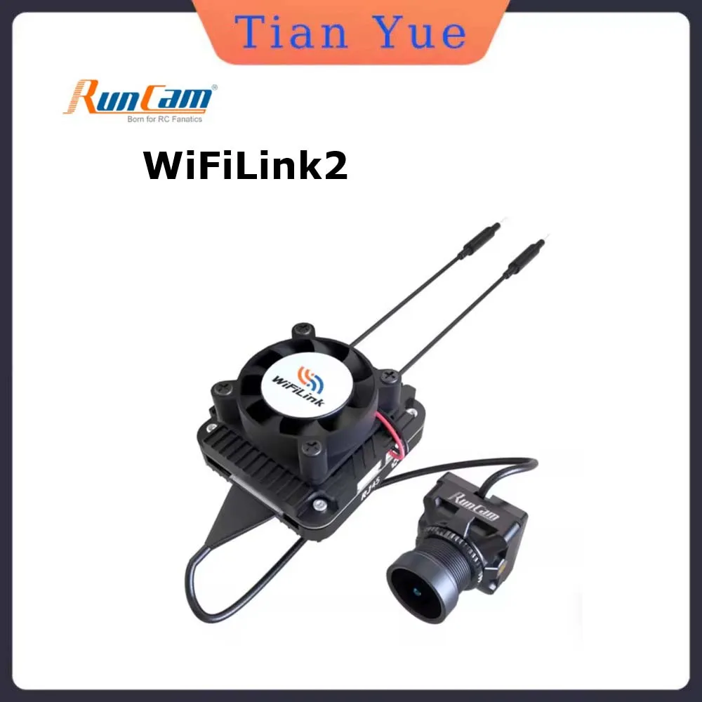 

RunCam WiFiLink2 HD Digital FPV High - Performance Option for Fixed Wing RC Drone VTX Camera Based on OpenIPC