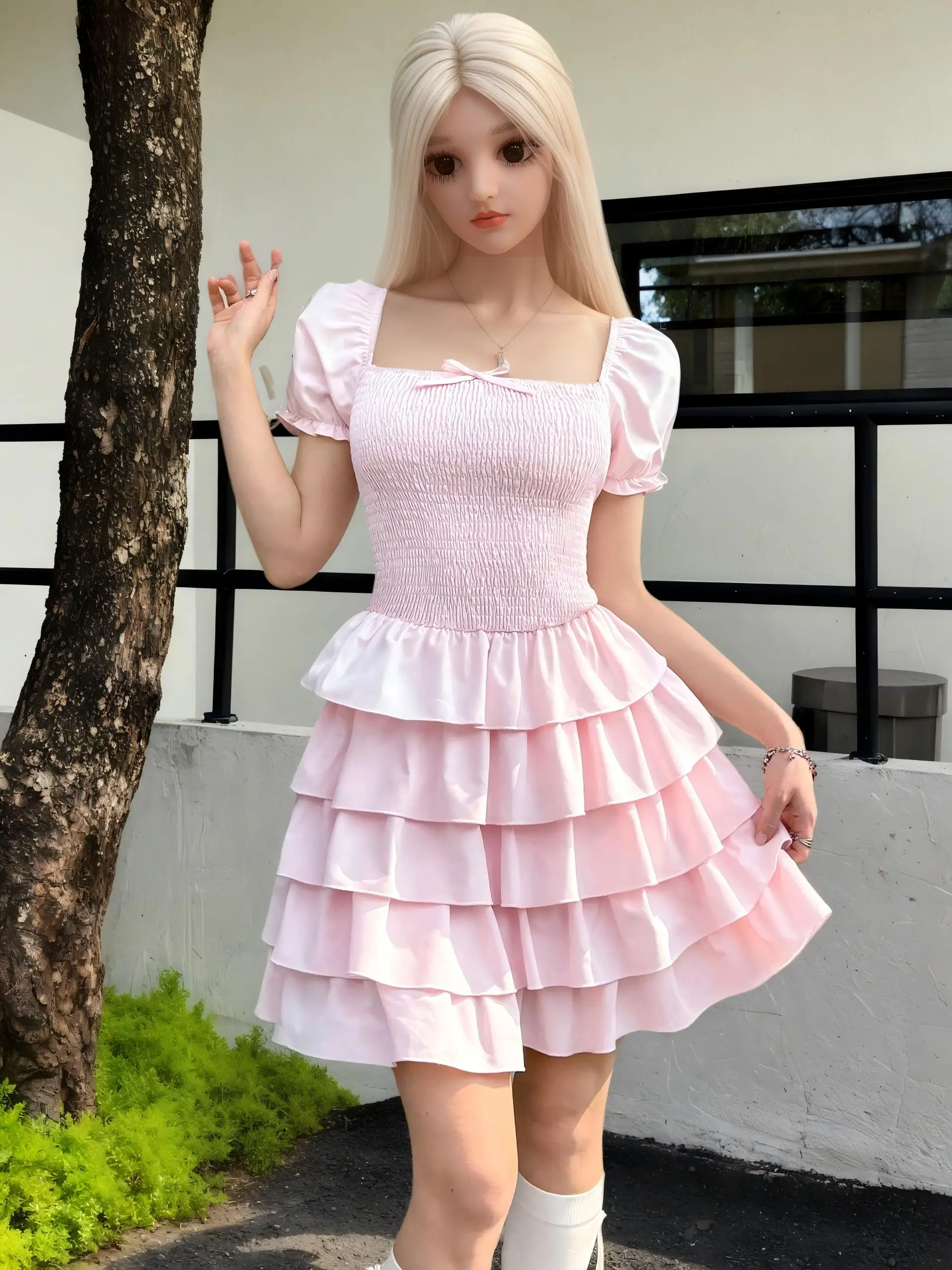 دمية واقعية دمية حب دمية TPE مع هيكل عظمي معدني هيكل عظمي مرن سلس جسم نابض بالحياة نسيج الجلد المنقولة S