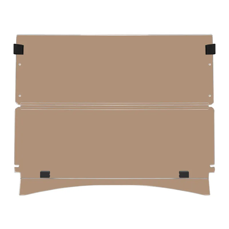 زجاج أمامي قابل للطي من Tawny مقاس 4 مم 5 مم لعربة الجولف EZ GO TXT