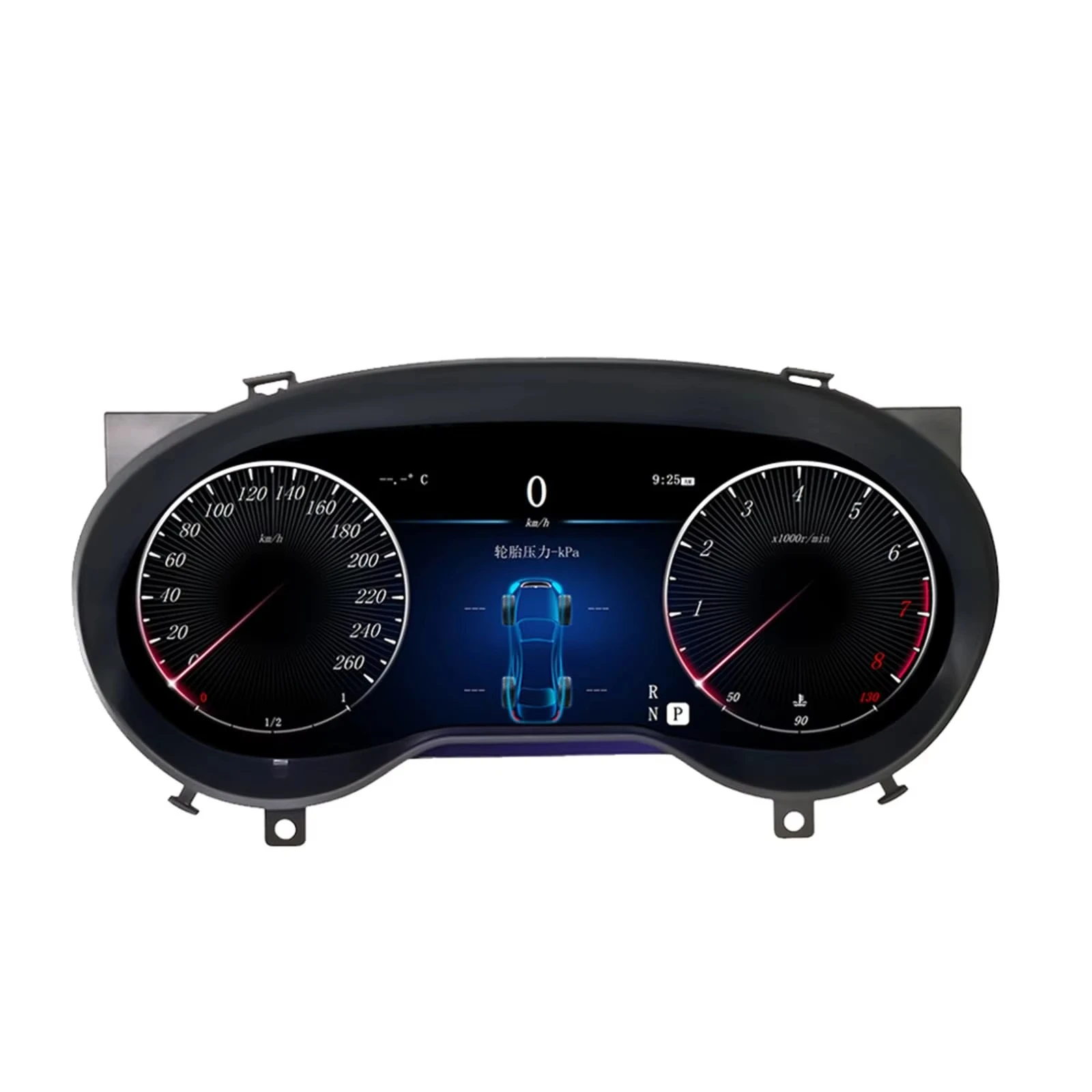 speedometer panel to enhance automotive Upgrade the QX80 instrument panel with a new LCD digital instrument cluster