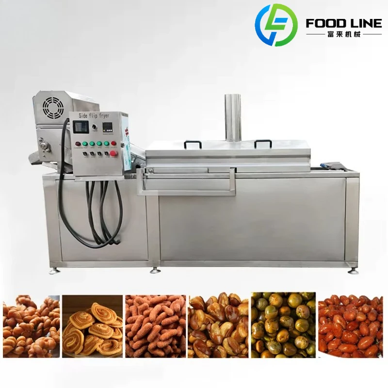 

Настраиваемая малогабаритная фритюрница непрерывного действия для гамбургеров, котлет, курицы и мясных шариков