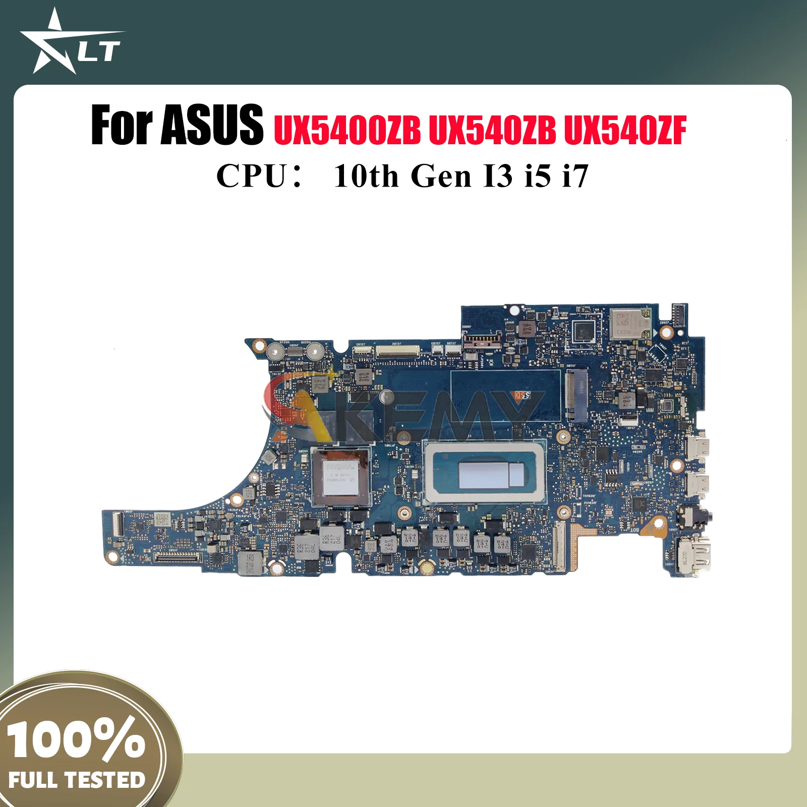 

UX5400ZB Laptop Motherboard For ASUS UX540ZB P5400ZB RX5400ZF BX5400ZF UX5400 UX540ZF BX5400ZB Mainboard With 10th Gen I3 i5 i7