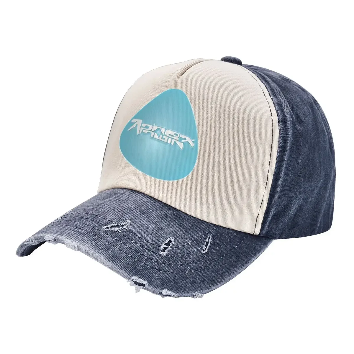 Retro Aphex Twin Aqua Baseball Cap Unisex Style Distressed Denim Sun Cap Outdoor Summer Unstructured Soft Hats Cap