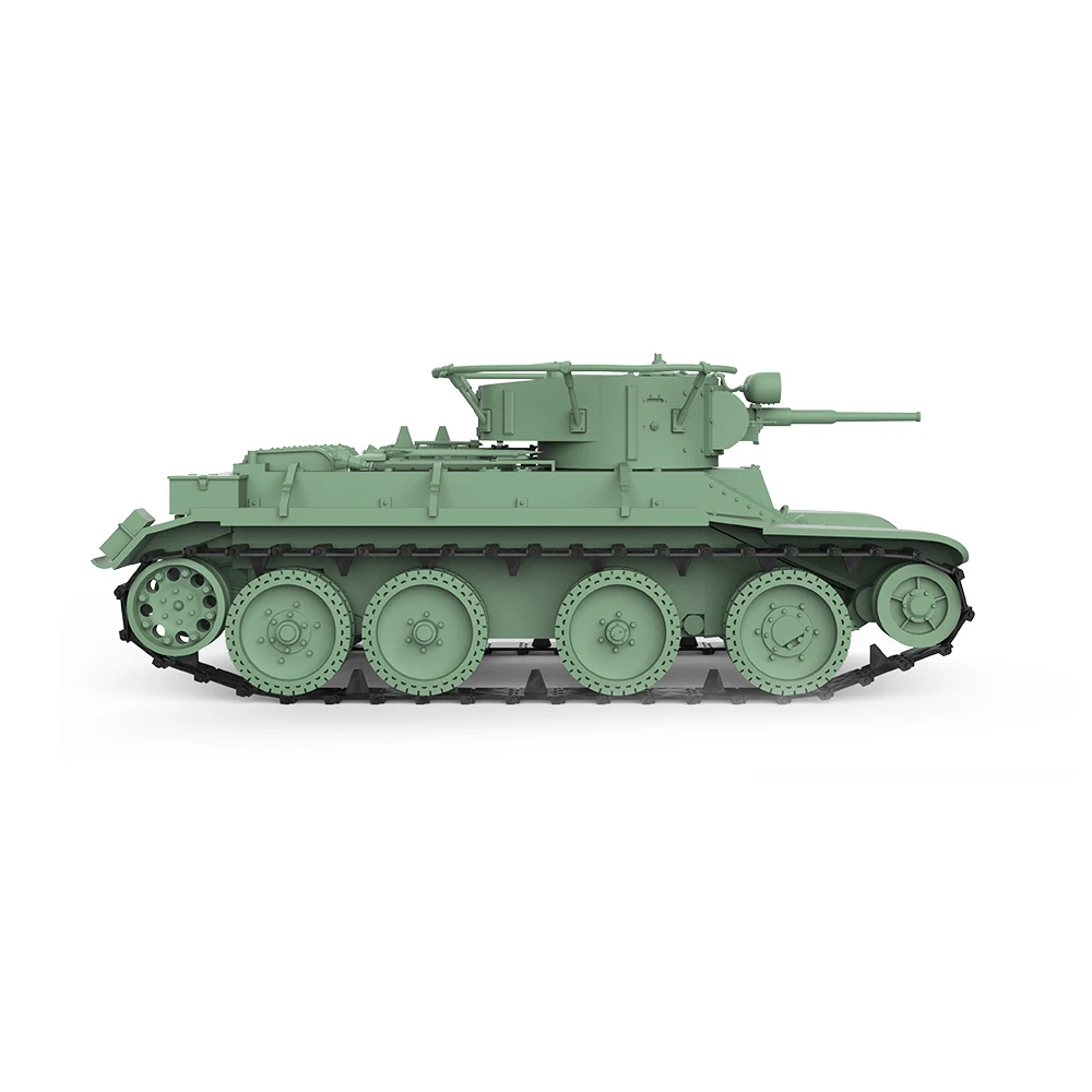 SSMODEL SS35592 1/35 Kit de modelo militar Tanque ligero soviético BT-5