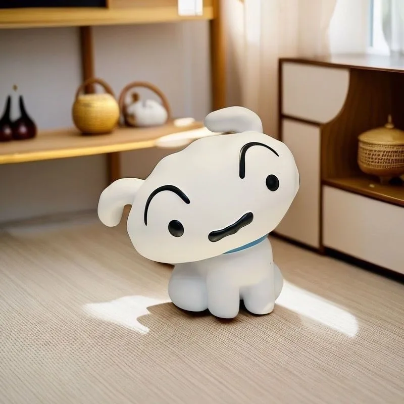 Карандаш Shin Chan, фигурка Nohara Shiro, сидящая аниме, периферийные устройства, мультяшная милая модель, украшение для рабочего стола, детская игрушка, подарок на день рождения