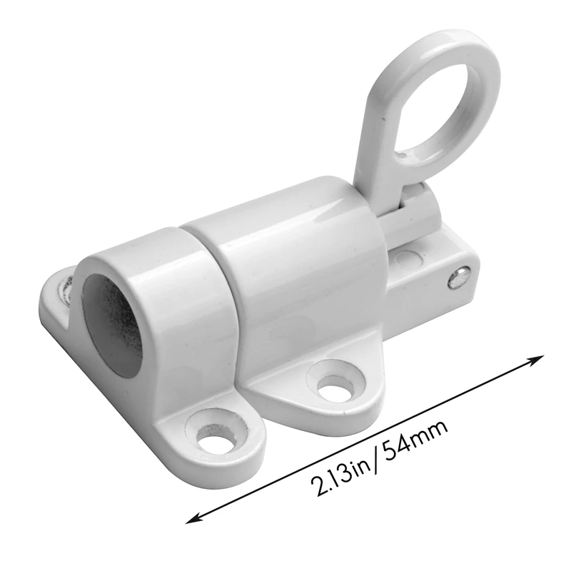 Aluminum Alloy Security Automatic Window Gate Lock Spring Bounce Door Bolt Latch