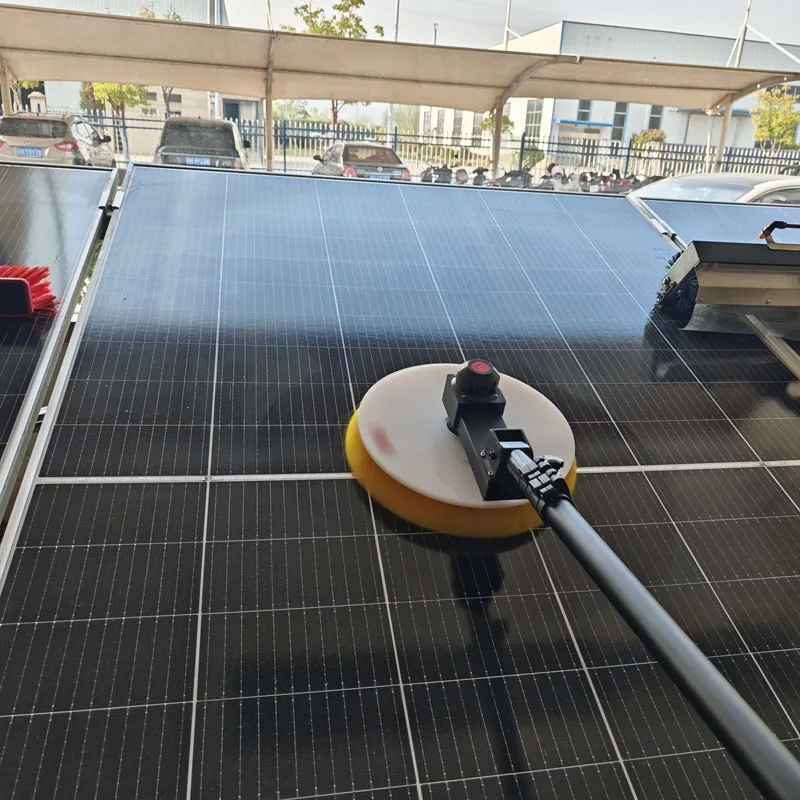 Máquina limpiadora de paneles solares Cepillo de limpieza de paneles solares PP