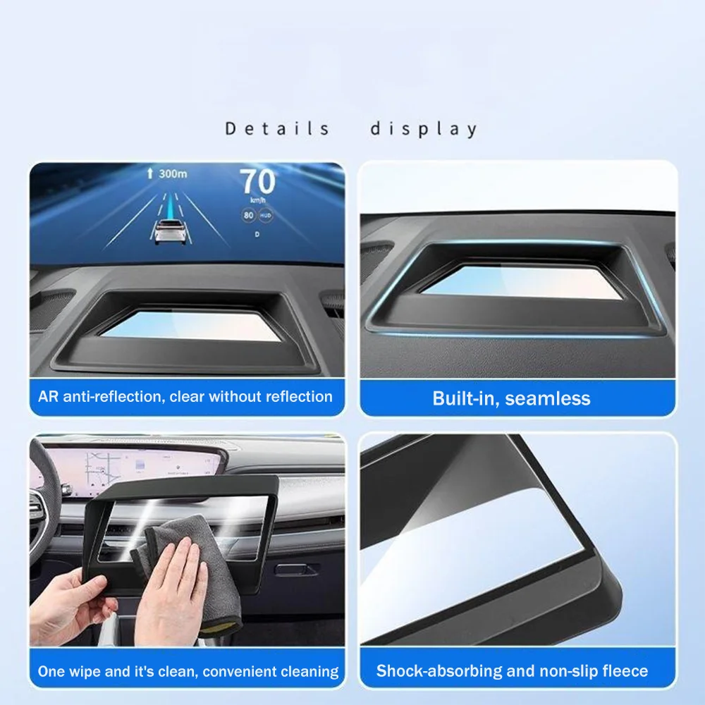 For Mazda 6e/EZ-6 J90A 2024~2026 2025 LHD Car Head-up Display