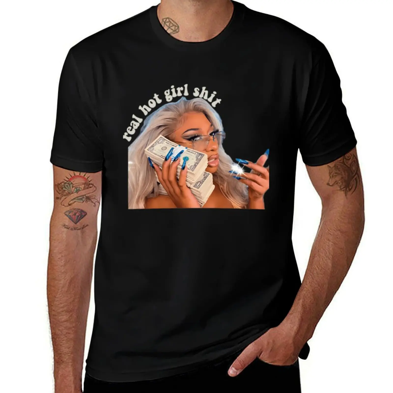 Megan Thee Rapper - Megan Thee Music T-Shirt sublime baggy shirts cotton graphic tees T-shirts for men cotton