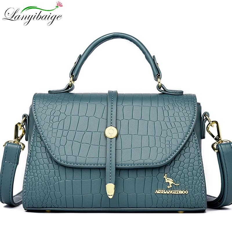 Luxury Handbags Purses Designer Shoulder Crossbody Messenger Bags Women Bag Ladies Many Pocket Bags Branded Leather Sac A Main