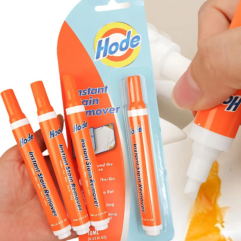 Emergency Stain Remover for Fabrics Clothes Portable Water-free Coffee Oil Cleaner Instant for Travel Outdoor Laundry Bleach Pen