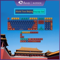 Akko World Tour-Beijing Keycap Set 135-key PBT Dye-Sublimation JDA Profile Full Keycaps for Mechanical Keyboards