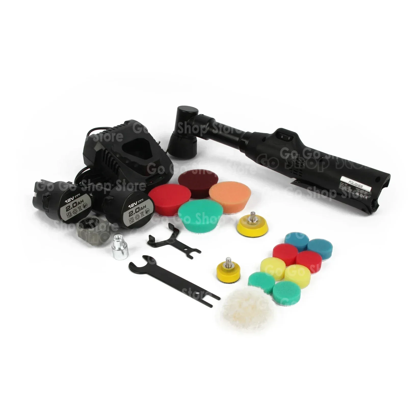 Oplaadbare tenu dans la main de Voiture Polisseuse Voiture Polissage Épilation À La Cire Machine Kit Portatif De Machine