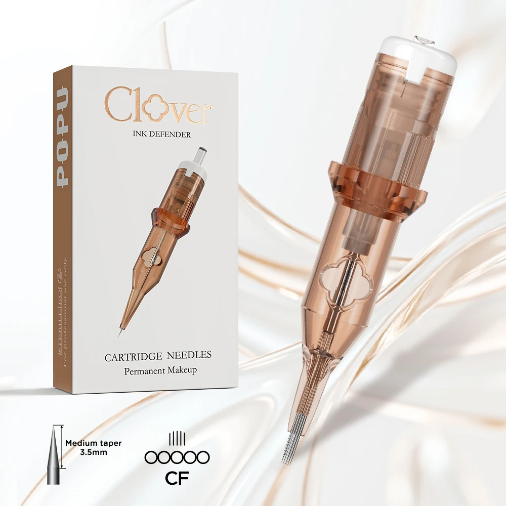 

Иглы POPU Clover PMU SMP Изогнутые плоские иглы 0805CF 0803F для ручки для тату-машины с картриджем