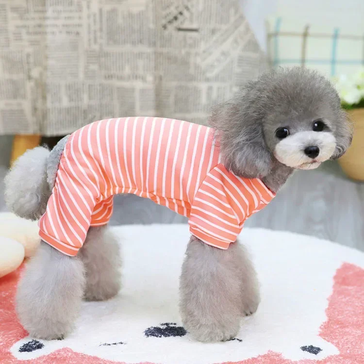 Small Dog Costume Apparel Romper Dog Pajamas Jumpsuit Overalls Pomeranian Chihuahua Schnauzer Poodle Dog Clothes Pet Clothing