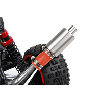 Y04A 1/5 Scale RC Car Silencers of Exhaust Muffler Pipe for BAJA ROVAN 5B 5T 5SC TDBX Remote Control Racing Truck
