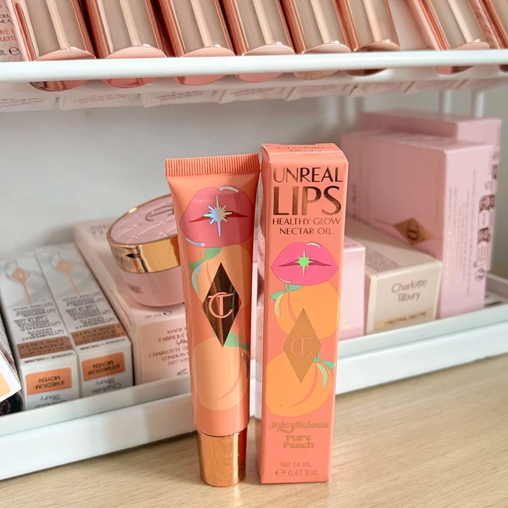 Charlotte Tilbury Concealer Silky Lightweight Long-Lasting Jelly Lip Gloss Moisturizing Hydrating Portable Lipstick Makeup Gifts - view 5