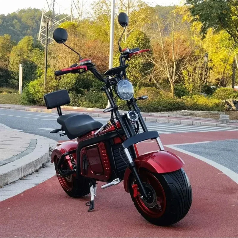 

2 Wheel New Cool Den Cheap Aluminum Alloy Frame Scooter Moped Adults Motorcycle 2000W 5000W