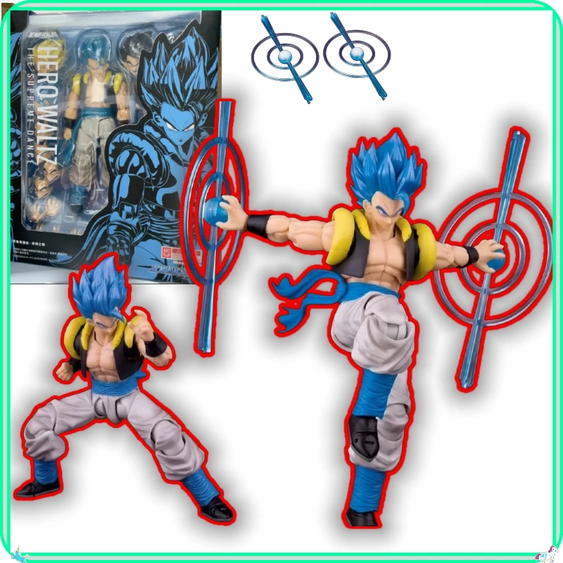 

【In Stock】Demoniacal Fit Dragon Ball SHF Gogeta 1/12 Hero Waltz Ultimate Dance Action Figure Doll Anime Model Toy Collection