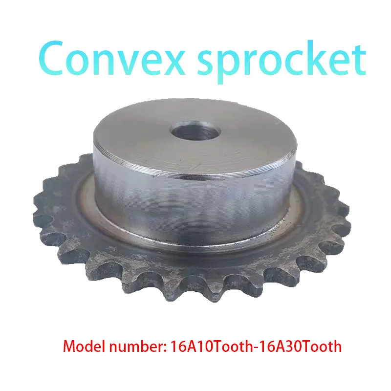 1Pc 10T-30T 16A Precision Industrial Drive Sprocket Wheel  10 11 12 13 30 Teeth 45# Steel Chain Gear Bore 69 75  123  147 153mm