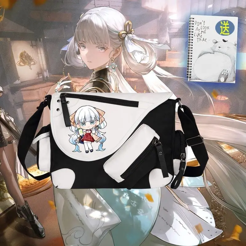 Chibi Version Of Ming Chao Chang Li Jin Xi Cartoon Character Merchandise Two-Dimensional Unisex Shoulder Youth Crossbody Bag