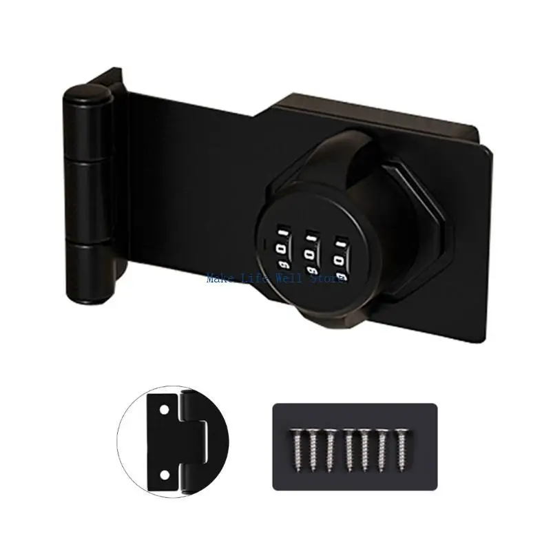 Office File Cabinet Sliding-Door Buckle Keyless-Cabinet Lock Password Lock