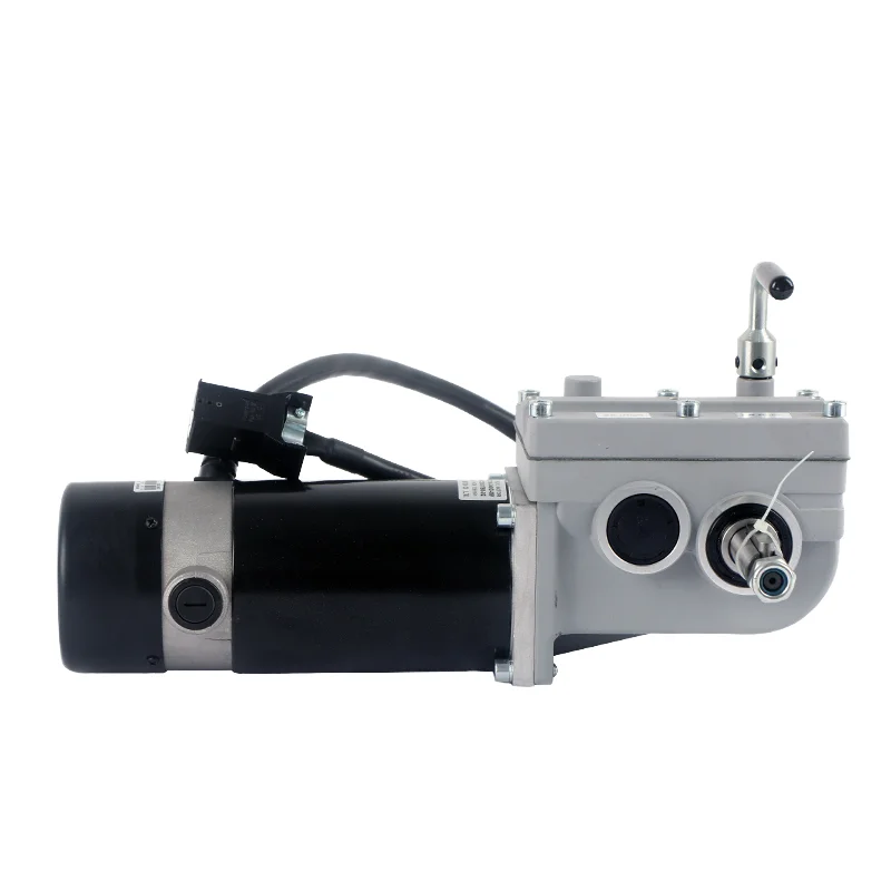 High Torque Electric  Motor 88mm 24V 340W Brush DC With 32:1 Gear Reduction Low Noise ROHS Certified