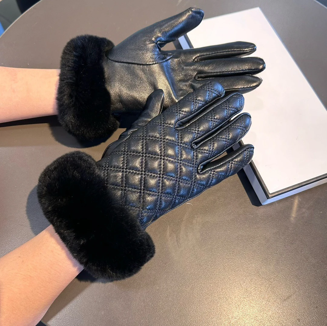 

High Quality Autumn and Winter Gloves Leather Gloves Warm Cycling Touch Screen Gloves Waterproof Windproof Gloves Luxury Gift