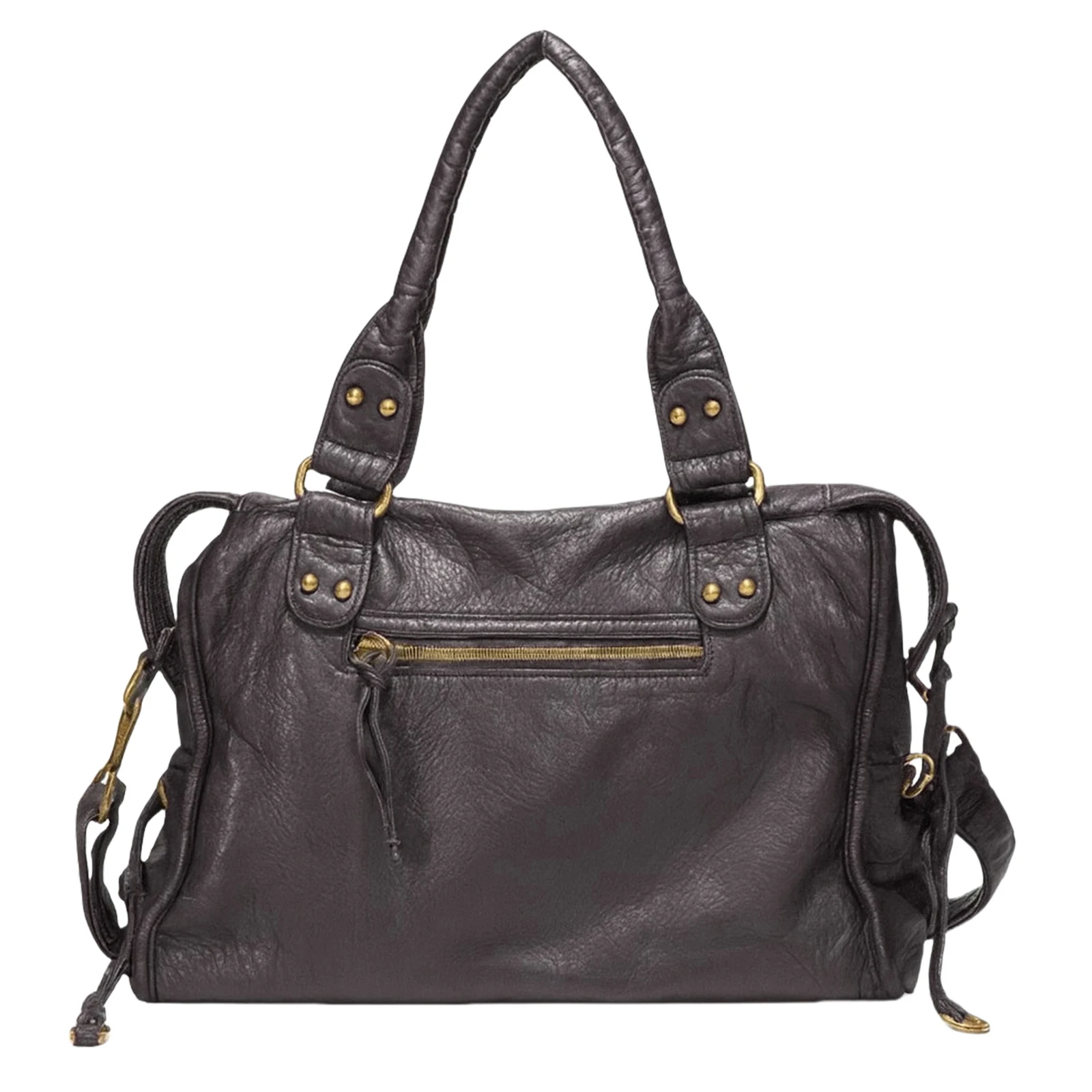 

Retro Crossbody Bag PU Leather Motorcycle Bag Large Capacity Single Shoulder Bag for Women Work Travel Daily Shopping