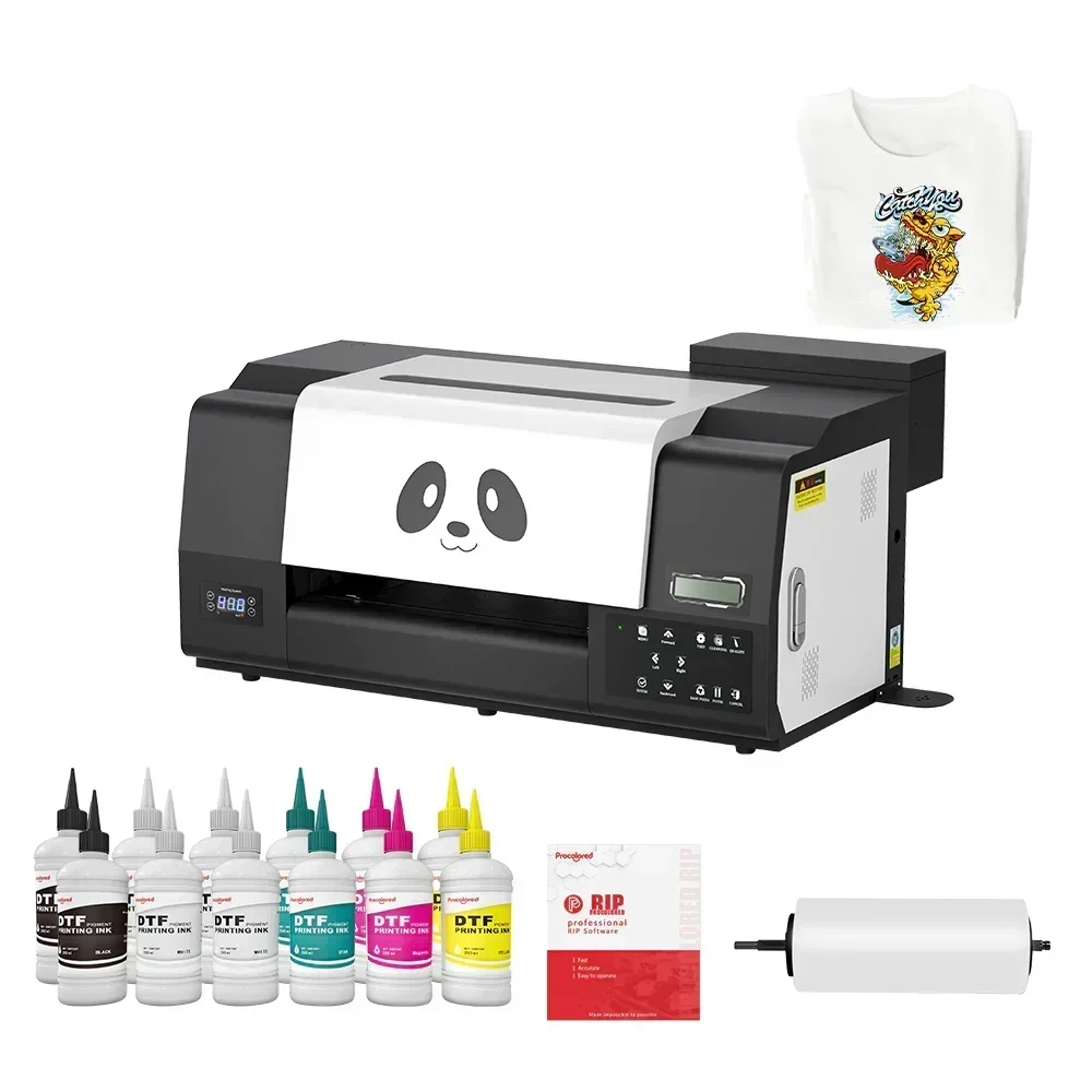 Hot sales Free Shipping XP600 Print Head Heat Transfer DTF Digital Printer Film Jet Printing Machine Digital Inkjet DTF Printer