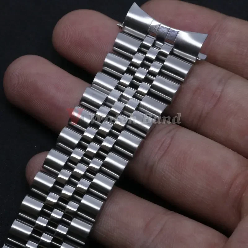 Luxuriöses Massives Edelstahl-Uhrenarmband für Seiko, Jubilee und Oyster-Armbänder 18mm 19mm 20mm 21mm 22mm Herren-Uhrenzubehör – Detail 12