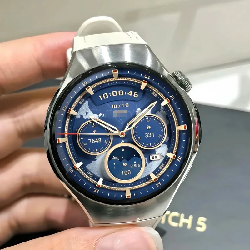 Reloj inteligente ساعة هواوي 5، pantalla AMOLED de 1,8 pulgadas، calladas بلوتوث، monitoreo de salud، reloj inteligente con