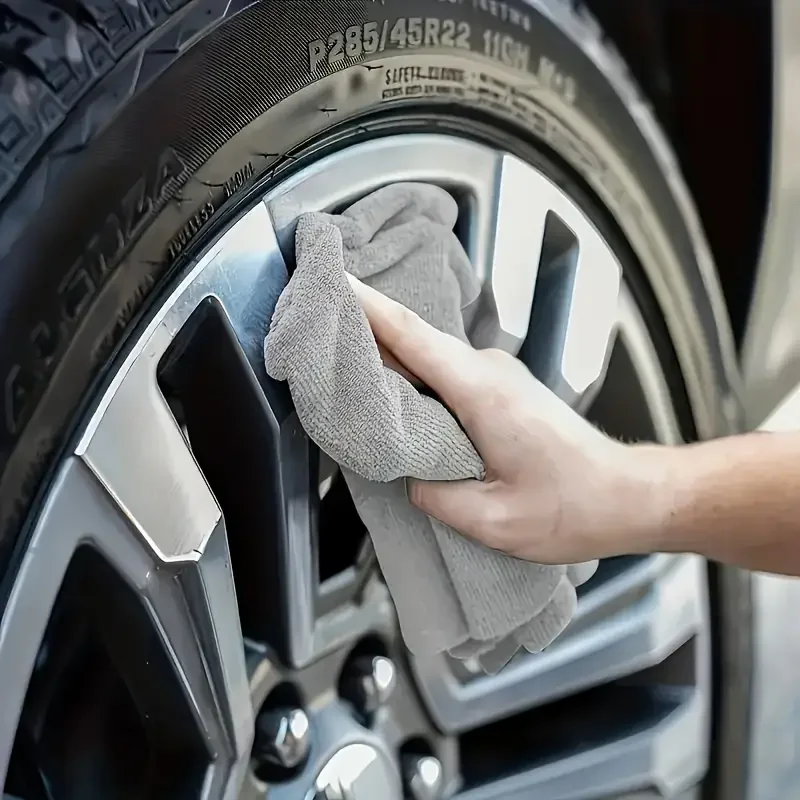 Vastagodik mikroszálas takarító cloths Mullpólya szabadon mikroszálas takarító Kéztörlő cloths újrafelhasználható takarító towels absorbent számára autó ablum